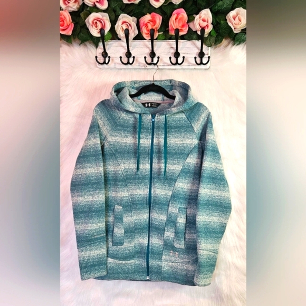 Under Armour Women's Boho Gradient Striped Zip-Up Hoodie